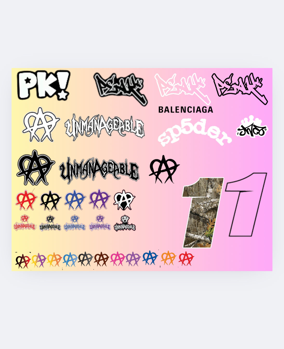 Custom odi decal(add logos and colors you want in the note section in the cart)