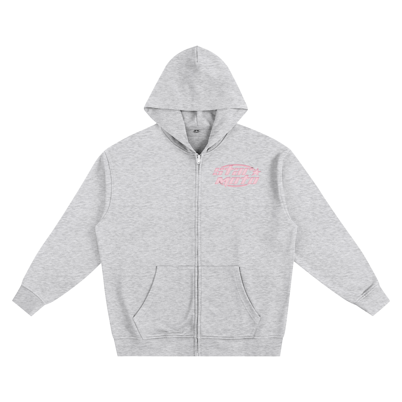 Heavyweight Zip-up Hoodie pink edition