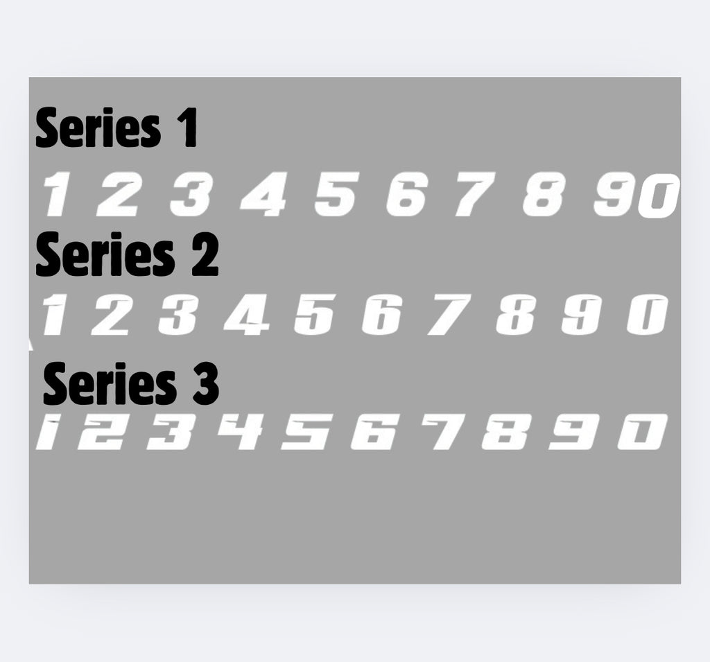 Custom Motocutz decal(add logos and colors you want in the note section in the cart)￼