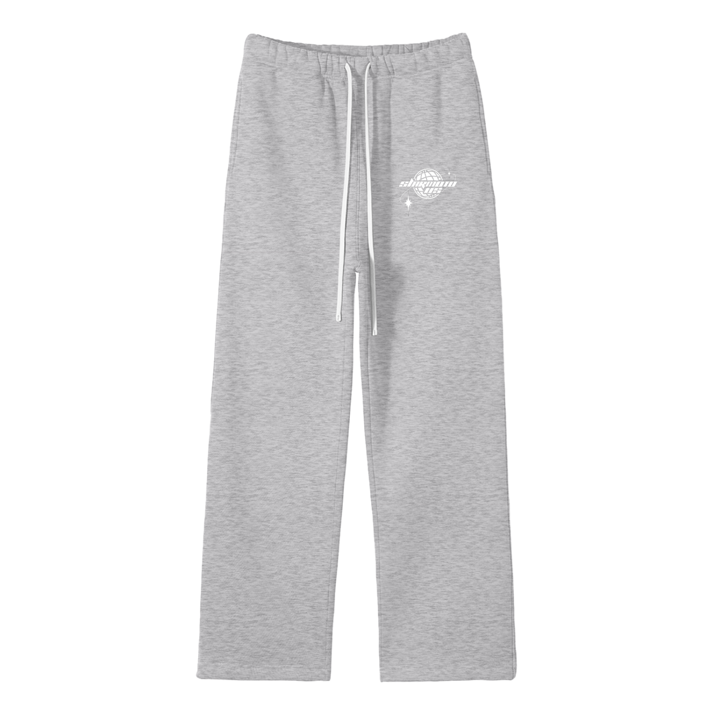 Solid Color Fleece Straight Leg Pants