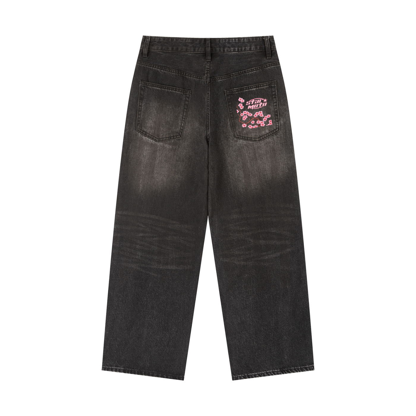 Vintage Wash Heavyweight Denim Jeans